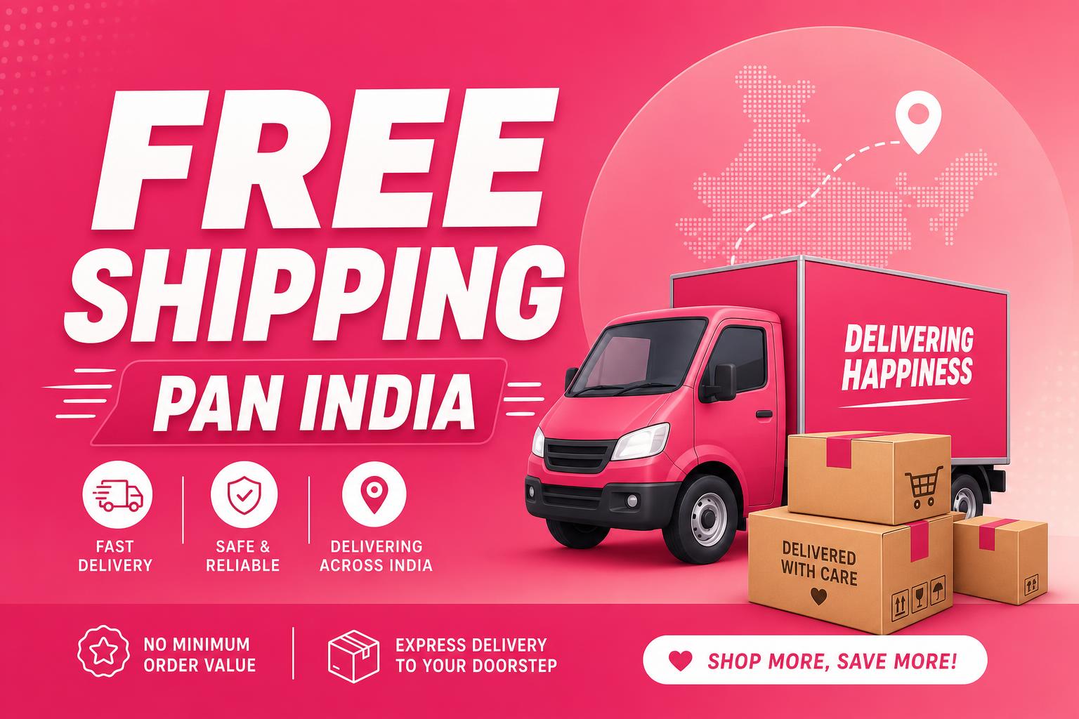 Free shipping pan India